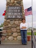 Geographical Center of North America - Rugby, ND