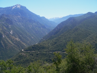 Road Down Kings Canyon