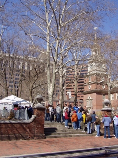 Long Wait at Independence Hall